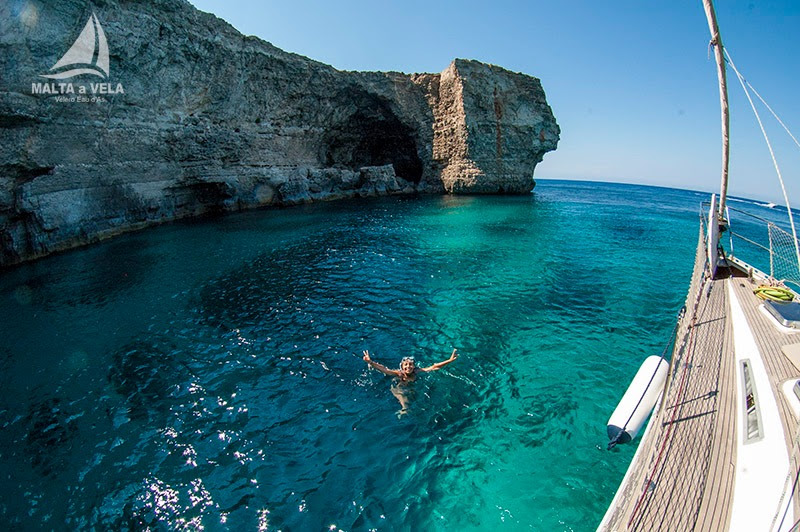 A bordo de MaltaVela